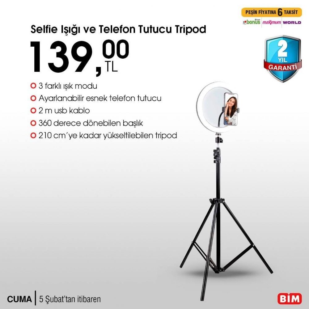 8 Şubat Pazartesi BİM kataloğu | 8 Şubat 2021 BİM katalog | Kumtel dinamik anstre set 96