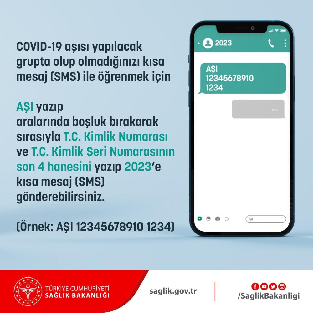 e-Nabız ya da kısa mesaj ile saniyeler içinde aşı grubunda olup olmadığınzı öğrenebilirsiniz! 4