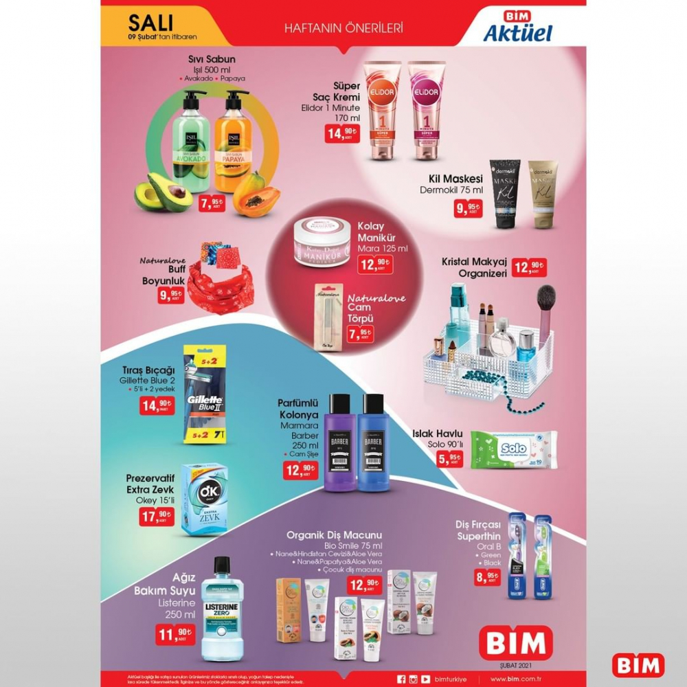 10 Şubat 2021 BİM kataloğu | BİM Sevgililer Günü ürünleri 2021 13