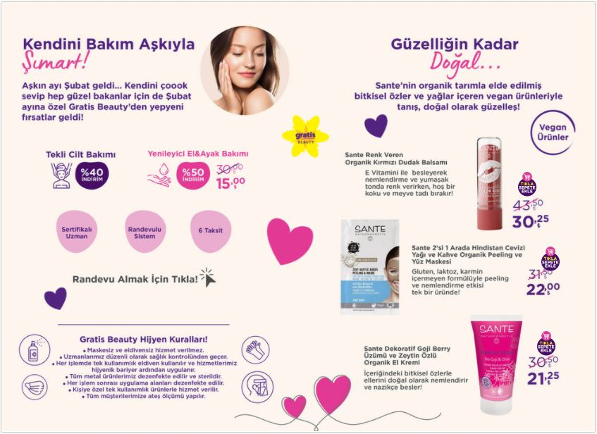 Gratis Sevgililer Günü İndirimleri 2021 | Gratis Sevgililer Günü İndirimleri ne zaman? 2