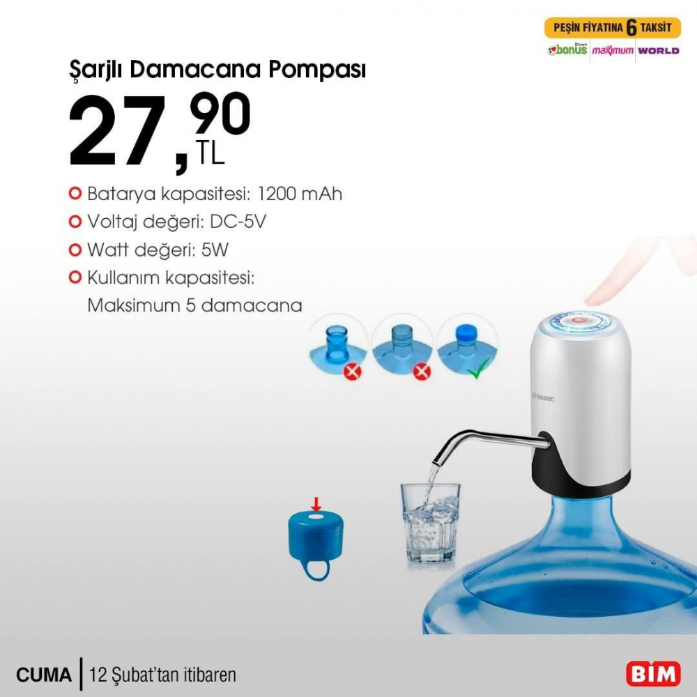 15 Şubat 2021 BİM kataloğu | BİM vakumlu siyah nokta temizleme aleti | Bu cuma BİM kataloğu 73