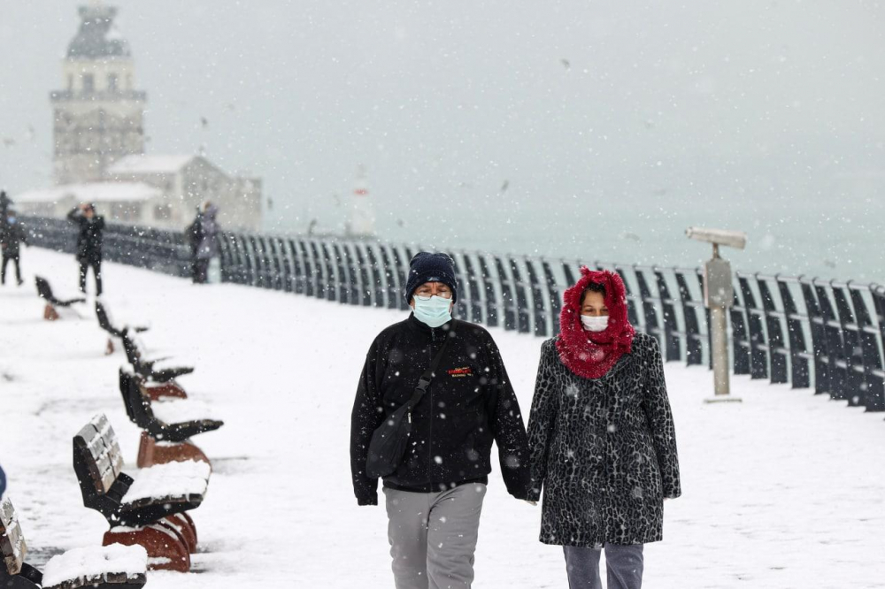 İstanbul'da sıcaklıklar eksilere düşüyor: Bir haftalık süreç başladı, kent buz tuttu! 15