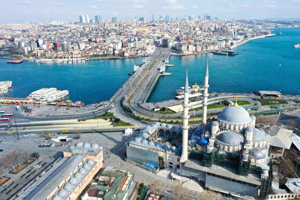 İstanbul'un en güzel yerleri kısıtlama ile sessizliğe büründü 15