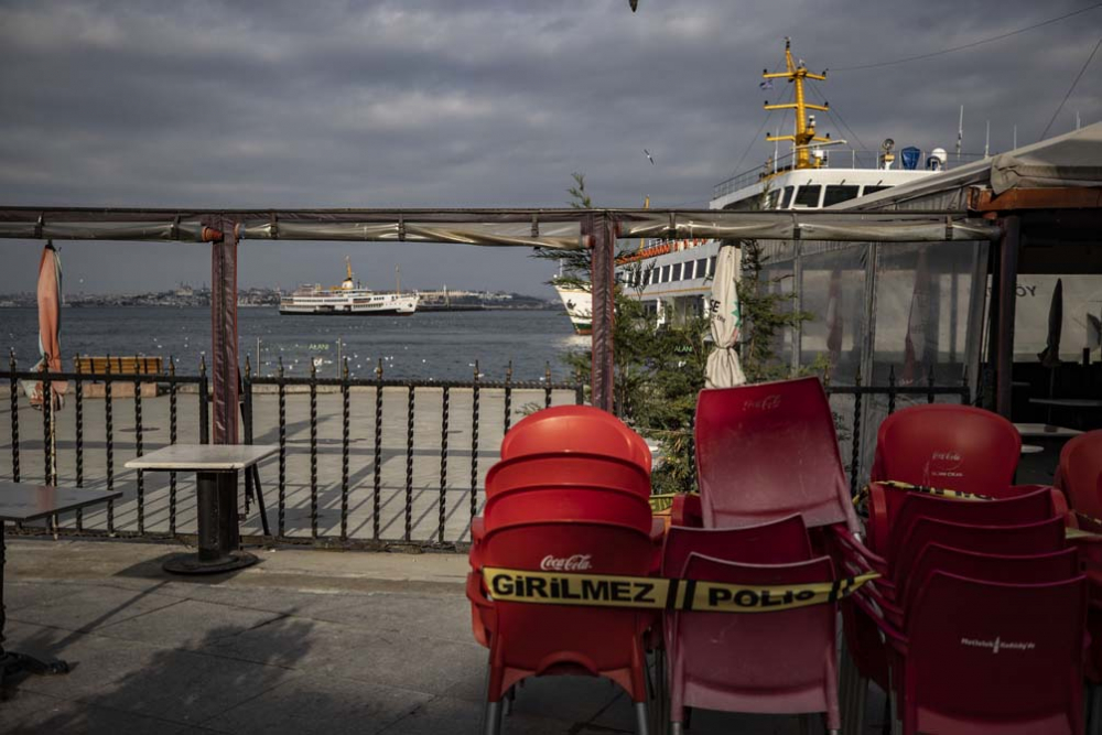 İstanbul'un en güzel yerleri kısıtlama ile sessizliğe büründü 5