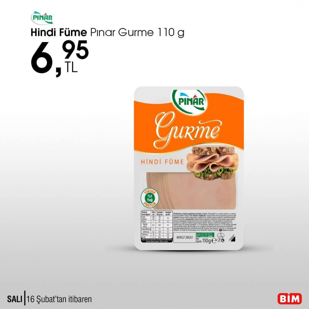 16 Şubat 2021 BİM kataloğu | Bim labne, akıllı saat, kıyma | 16 Şubat salı Bim aktüel 17