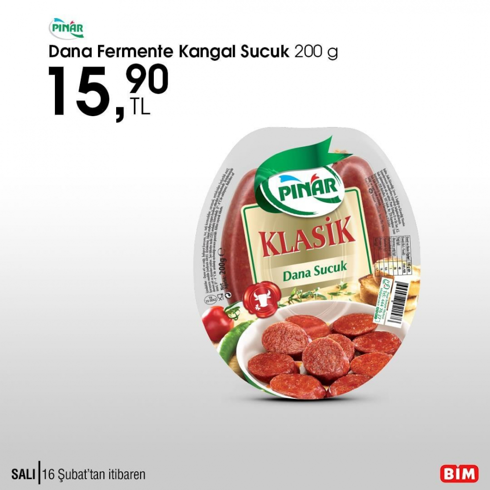 16 Şubat 2021 BİM kataloğu | Bim labne, akıllı saat, kıyma | 16 Şubat salı Bim aktüel 43