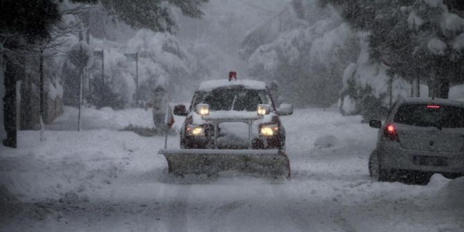 Yunanistan’da kar fırtınası: 3 kişi hayatını kaybetti