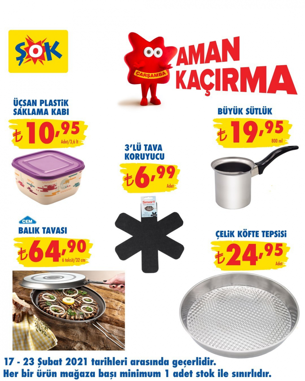 ŞOK 21 Şubat 2021 kataloğu | ŞOK'un kış fırsatları sizlerle! 21