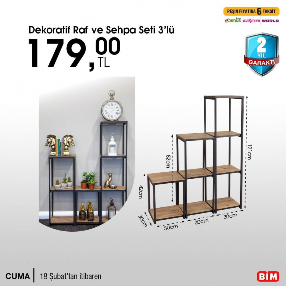 21 Şubat Bim kataloğu | Bim bu hafta gelecekler | Fakir çeyiz seti 15