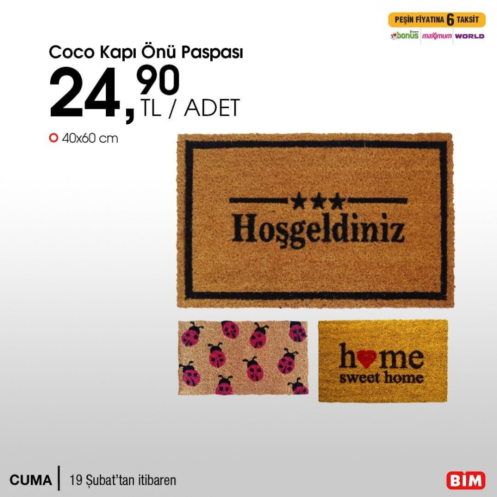 21 Şubat Bim kataloğu | Bim bu hafta gelecekler | Fakir çeyiz seti 22