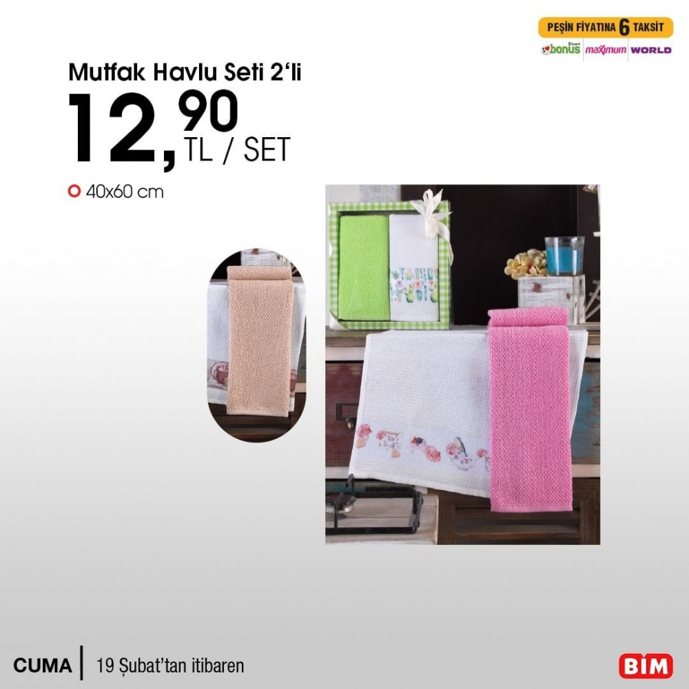 21 Şubat Bim kataloğu | Bim bu hafta gelecekler | Fakir çeyiz seti 25
