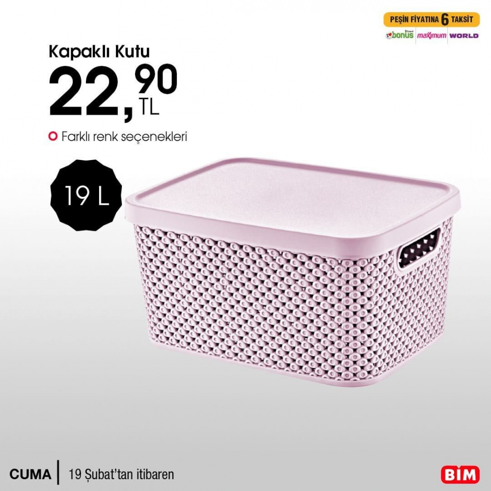 21 Şubat Bim kataloğu | Bim bu hafta gelecekler | Fakir çeyiz seti 40