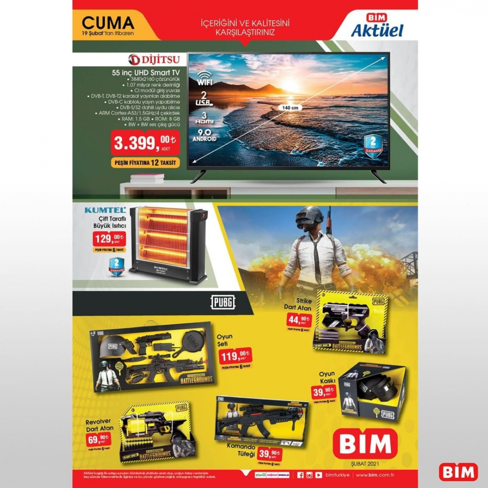 21 Şubat Bim kataloğu | Bim bu hafta gelecekler | Fakir çeyiz seti 44