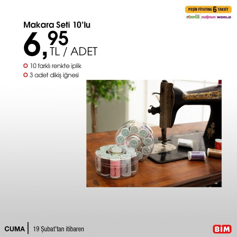 21 Şubat Bim kataloğu | Bim bu hafta gelecekler | Fakir çeyiz seti 53