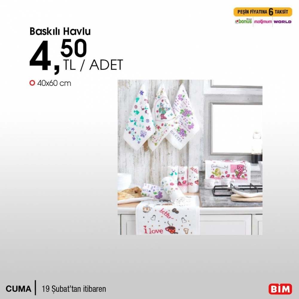 21 Şubat Bim kataloğu | Bim bu hafta gelecekler | Fakir çeyiz seti 59