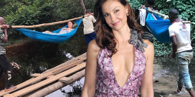 Ünlü oyuncu Ashley Judd 55 saatte hastaneye ulaştırıldı