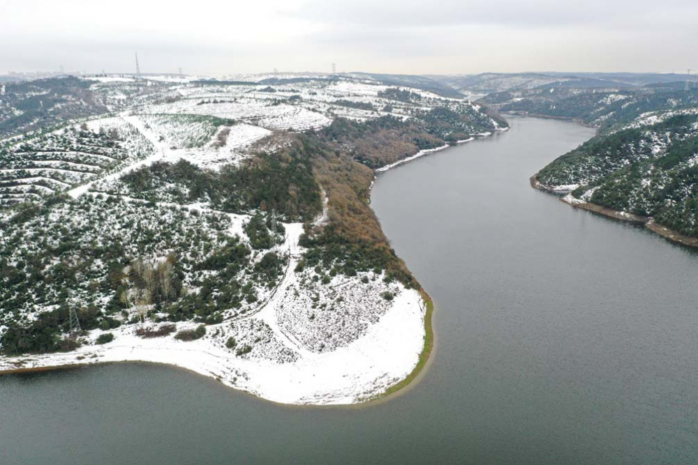 İstanbul barajlarının doluluk oranı 6 ay sonra yüzde 50'yi aştı 6