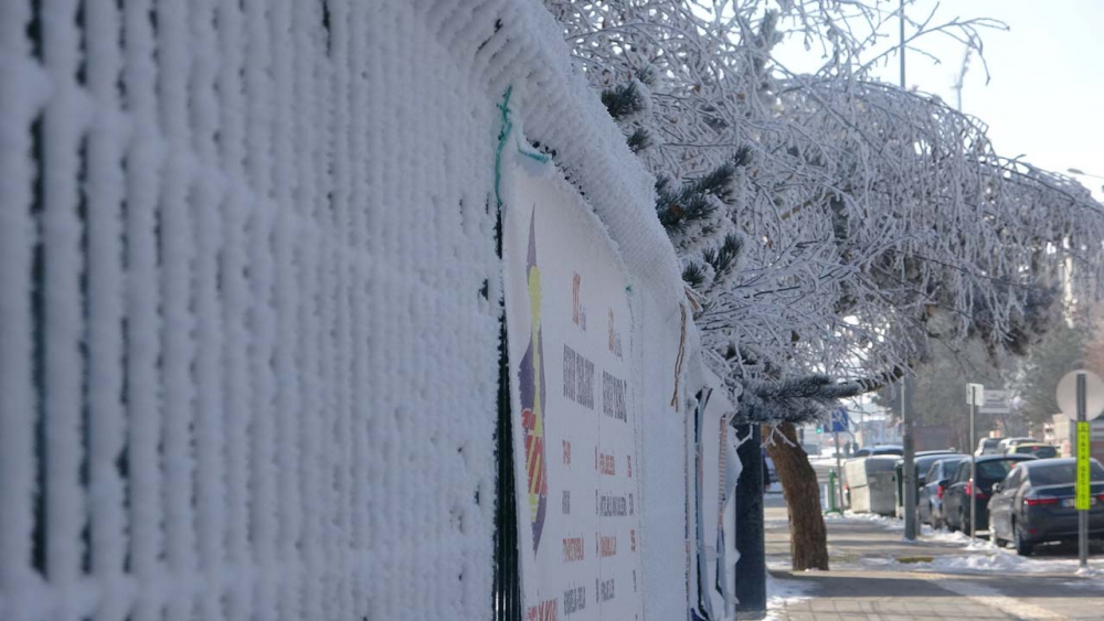 Ardahan'ın Göle ilçesi buz tuttu. Sıcaklık eksi 26 dereceye kadar düştü 4