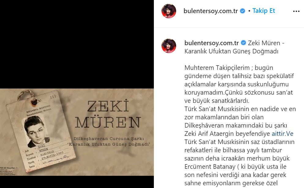 Bülent Ersoy'dan Zeki Müren'e ilişkin spekülatif açıklamalara tepki! 4