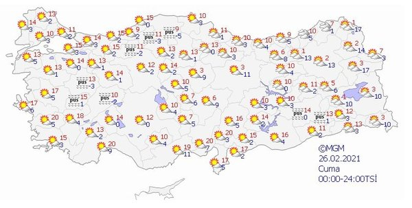 Meteoroloji Genel Müdürlüğü'nden uyarı: Yarından itibaren dikkat! 9