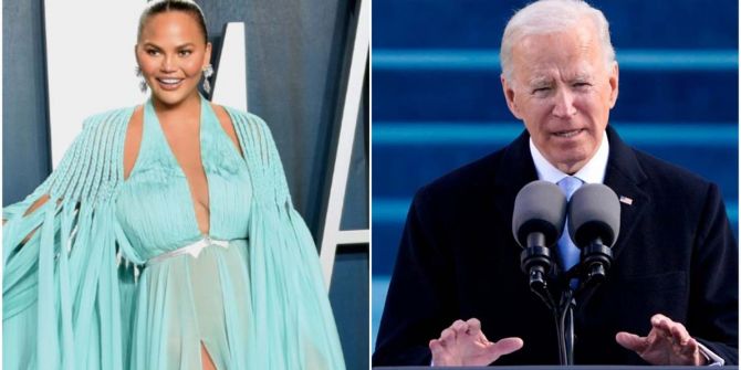 Chrissy Teigen, Joe Biden'dan kendisini takipten çıkarmasını talep etti