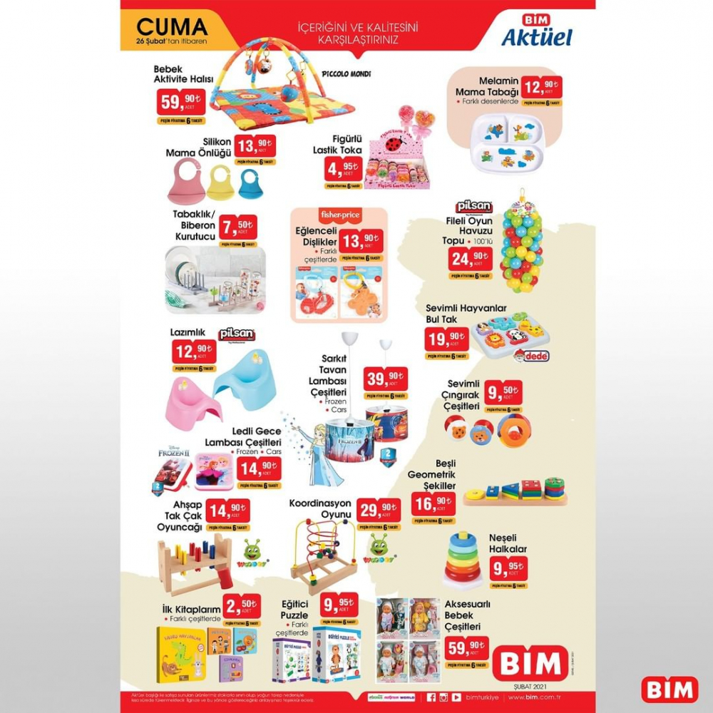 1 Mart Pazartesi Bim kataloğu | 1 Mart 2021 BİM katalog | Fakir mini tost makinesi 93