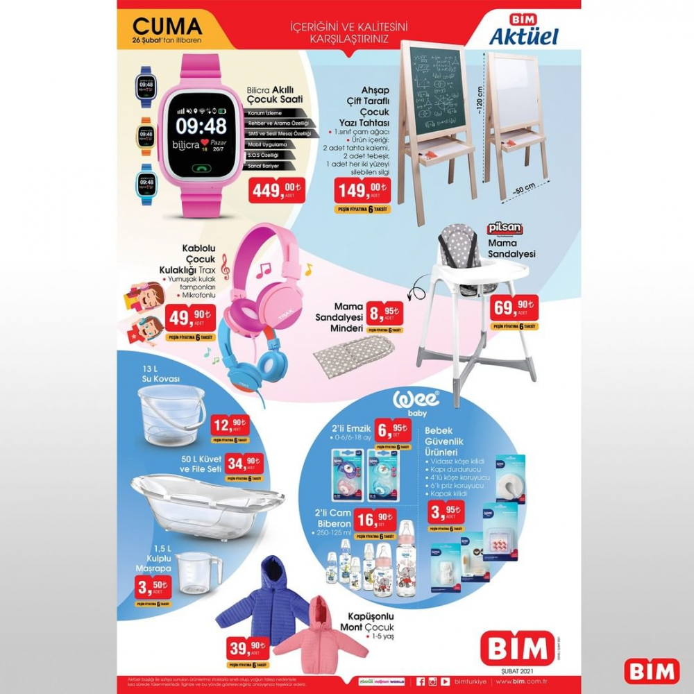 1 Mart Pazartesi Bim kataloğu | 1 Mart 2021 BİM katalog | Fakir mini tost makinesi 94