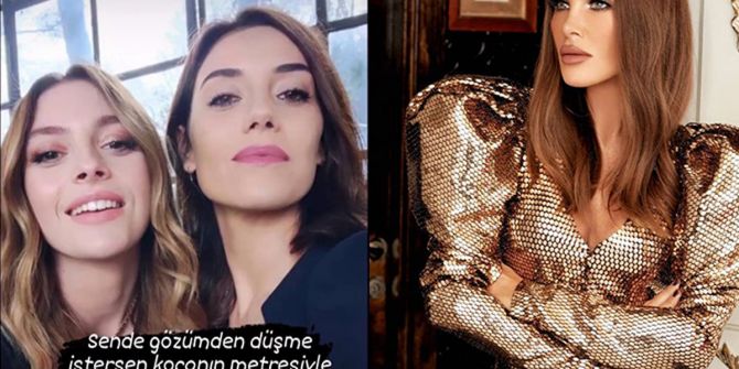 Seren Serengil, Cansu Dere'ye 'Sen de gözümden düşme istersen' dedi! Sosyal medya sallandı