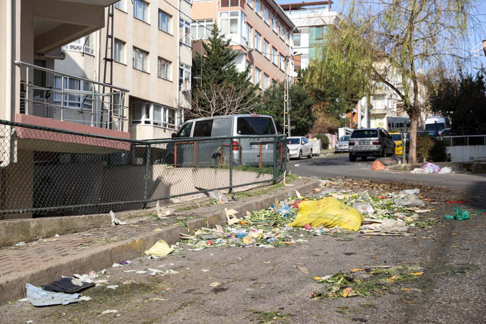 Maltepe'deki çöp yığınlarını toplama desteğine Beyaz Masa'dan ret yanıtı! 23