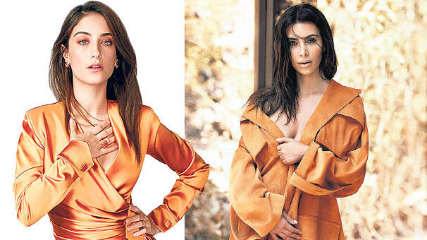 Hazal Kaya, Kim Kardashian'dan etkilendiğini söyledi 4