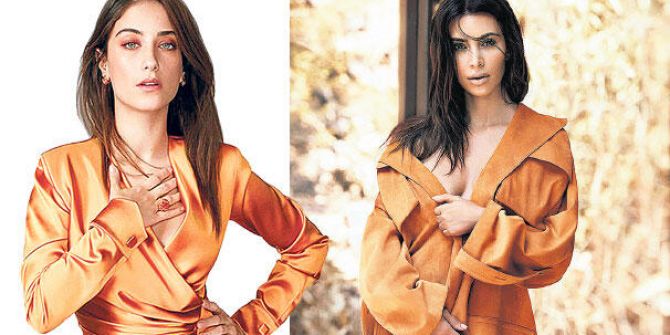 Hazal Kaya, Kim Kardashian'dan etkilendiğini söyledi