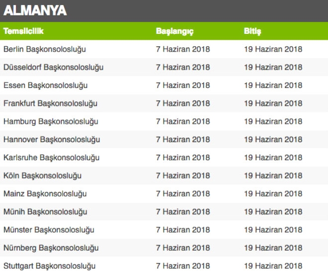 Yurt dışı seçmenleri hangi ülkede nerede oy kullanabilecek? 5