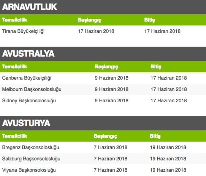 Yurt dışı seçmenleri hangi ülkede nerede oy kullanabilecek? 6