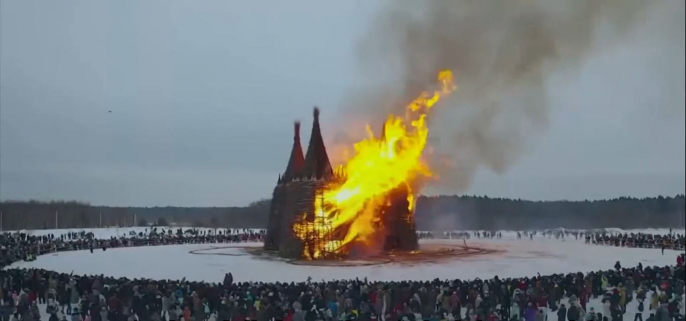 Dikkat çeken kareler! Dev koronavirüs kalesini böyle ateşe verdiler 7