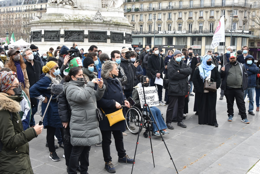 Müslümanların hayatını olumsuz etkileyecek! Fransa'da İslamofobi ve ayrılıkçı yasa tasarısına protesto 2