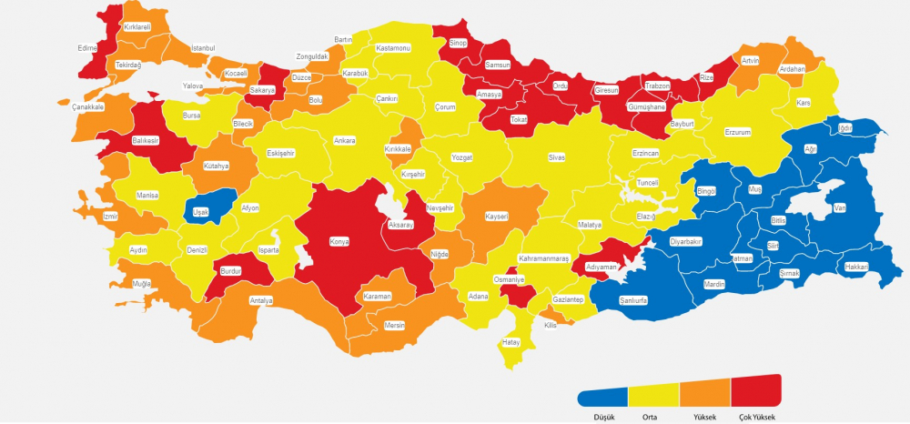 Türkiye'nin batısındaki tek mavi il de sarıya döndü: Böyle giderse 14 gün sonra kapanma gelecek! 3