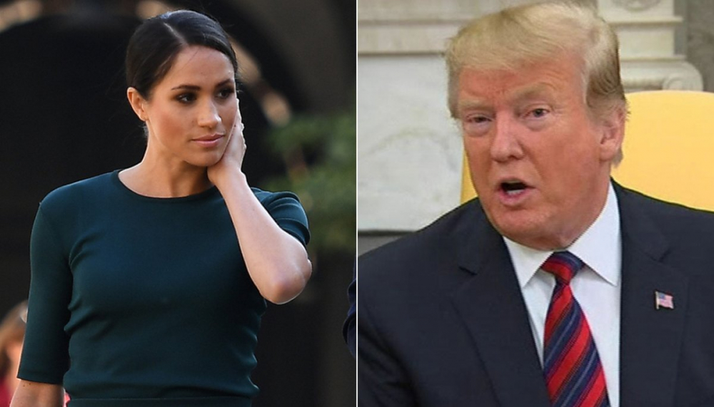 Donald Trump, Kraliyet Ailesinin gelini Meghan Markle hakkında konuştu 1