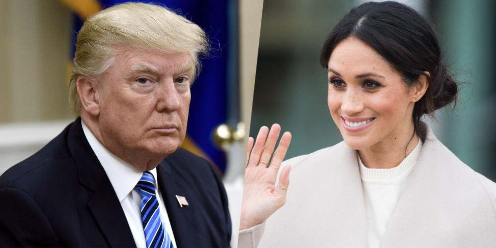 Donald Trump, Kraliyet Ailesinin gelini Meghan Markle hakkında konuştu 3