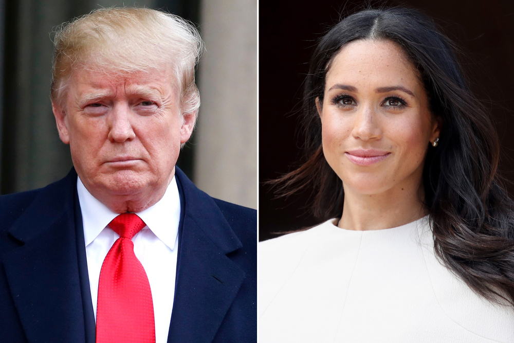 Donald Trump, Kraliyet Ailesinin gelini Meghan Markle hakkında konuştu 4