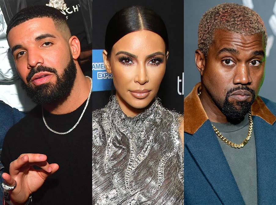 Drake, Kim Kardashian'ın Kanye West ile boşanmasını fırsat bildi 11