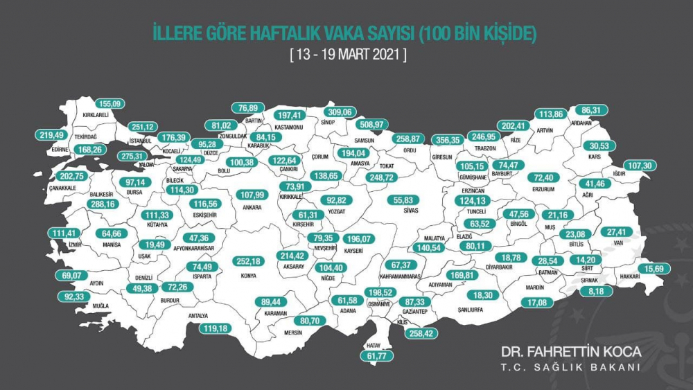 Risk haritasında korkutan tablo: 81 il içinden sadece bir tanesi mavi! Örnek şehir Şırnak! 1