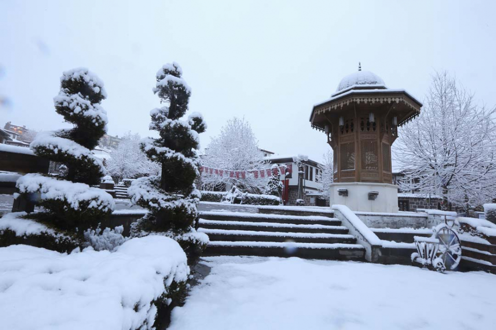 İstanbullu güne kar yağışıyla uyandı! İşte İstanbul'dan kar manzaraları... 7