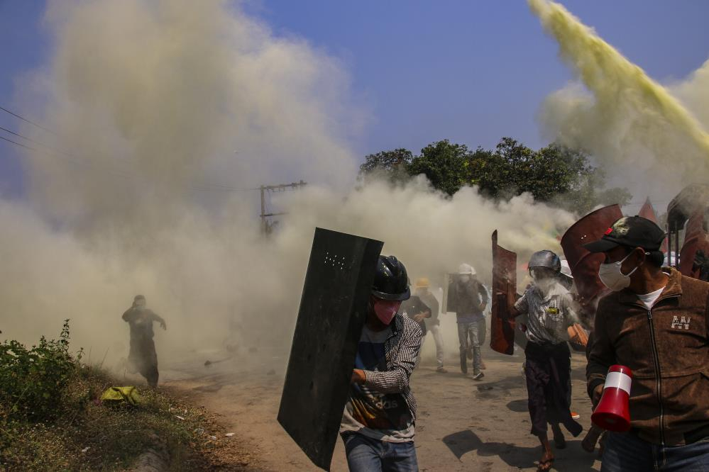 Myanmar'da sular durulmuyor: Darbe karşıtı gösterilerde ölü sayısı en az 459! 6