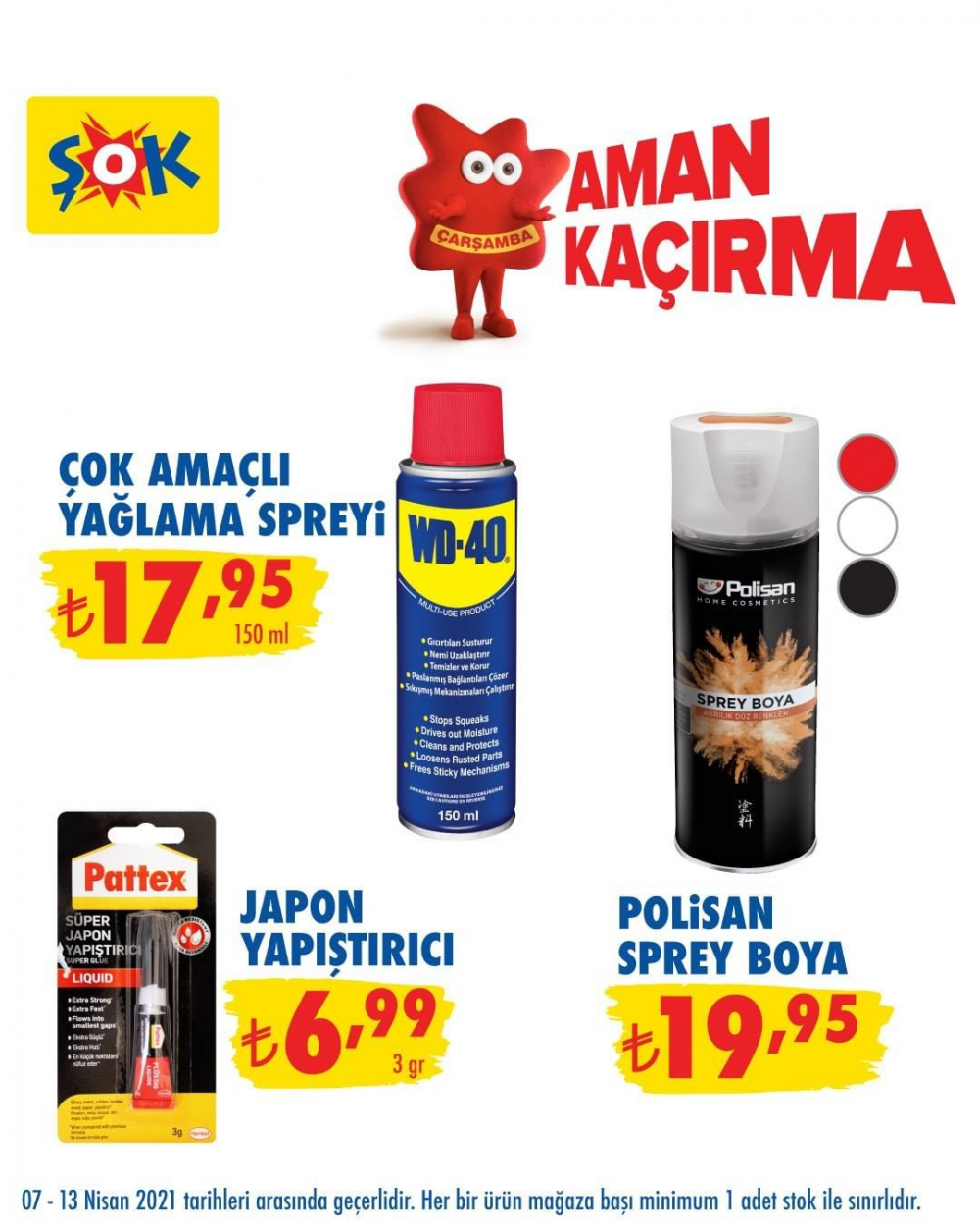 ŞOK 9 Nisan 2021 aktüel ürünler kataloğu | ŞOK'ta haftanın yepyeni ürünleri karşınızda! 27