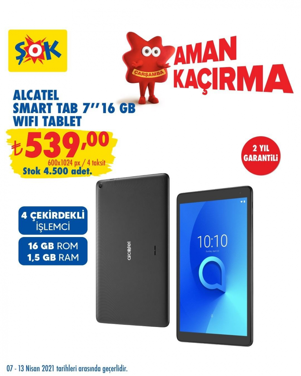 ŞOK 9 Nisan 2021 aktüel ürünler kataloğu | ŞOK'ta haftanın yepyeni ürünleri karşınızda! 30