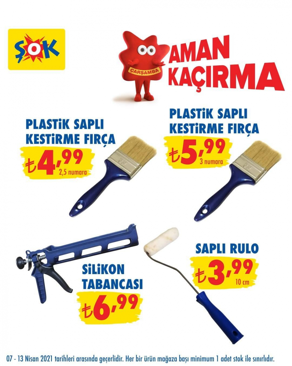 ŞOK 9 Nisan 2021 aktüel ürünler kataloğu | ŞOK'ta haftanın yepyeni ürünleri karşınızda! 49