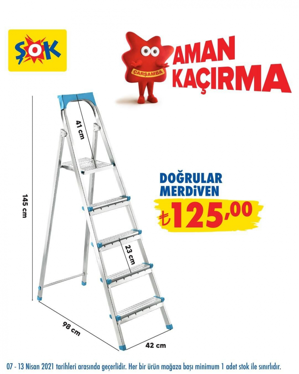 ŞOK 9 Nisan 2021 aktüel ürünler kataloğu | ŞOK'ta haftanın yepyeni ürünleri karşınızda! 5