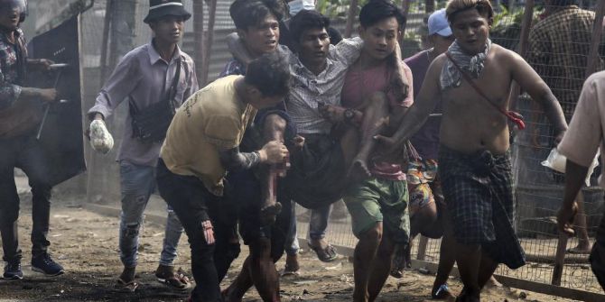 Myanmar'da katliam devam ediyor! Askeri ordu göstericilere ateş açtı: 80 ölü!