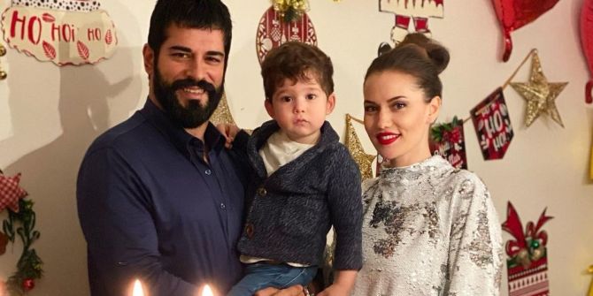 Fahriye Evcen'in oğlu Karan'ı paylaştığı fotoğraf Instagram'da milyon beğeni aldı