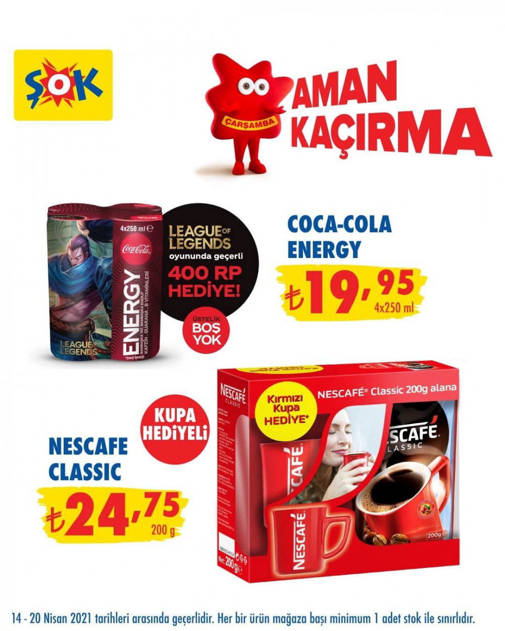 ŞOK 19 Nisan 2021 aktüel ürünler kataloğu | ŞOK bu hafta efsane katalog ile karşınızda! 2